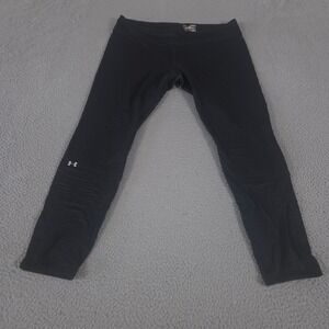 Under Armour Leggings Womens XL Black UA Base 4.0 Thermal ColdGear Work Out Gym